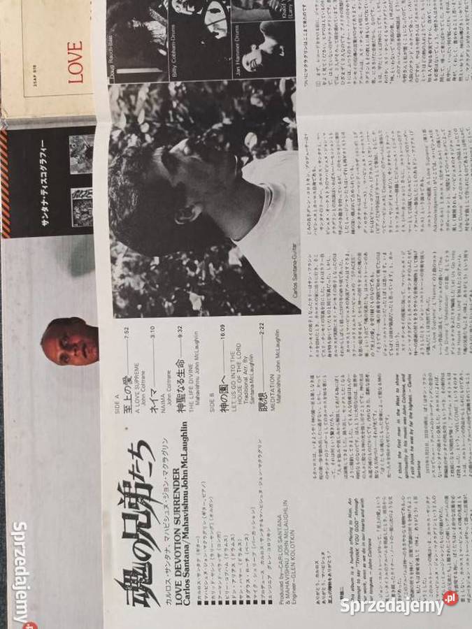 Carlos Santana McLaughlin Love Derotion Warszawa