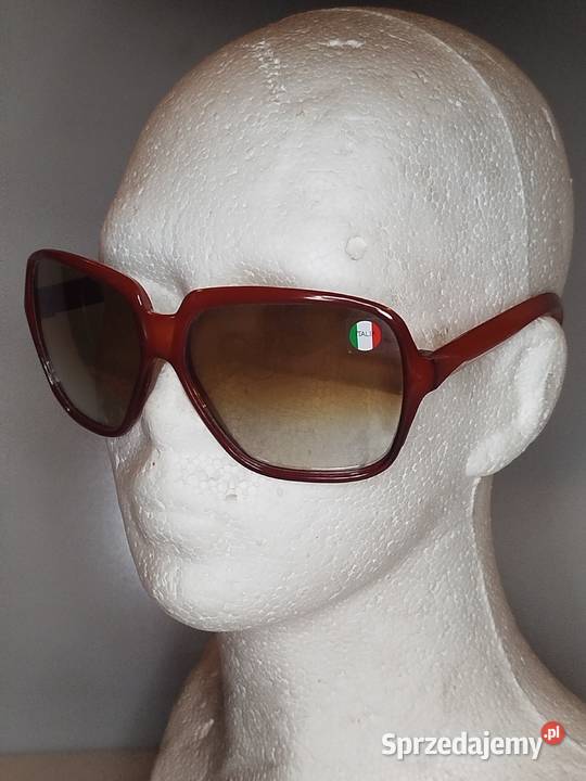 Zabytkowe okulary z PRLu Italia łódzkie Zgierz