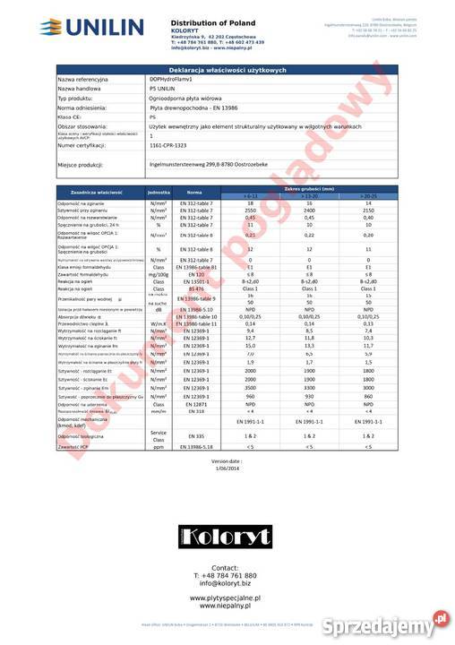 Płyty na windy w 48 godzin trudnopalne niepalne