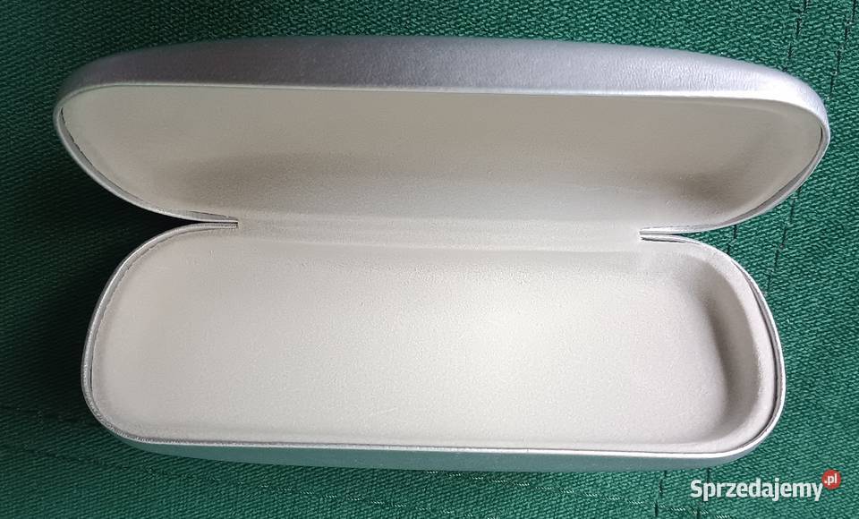 Etui na okulary srebrne Vision Express