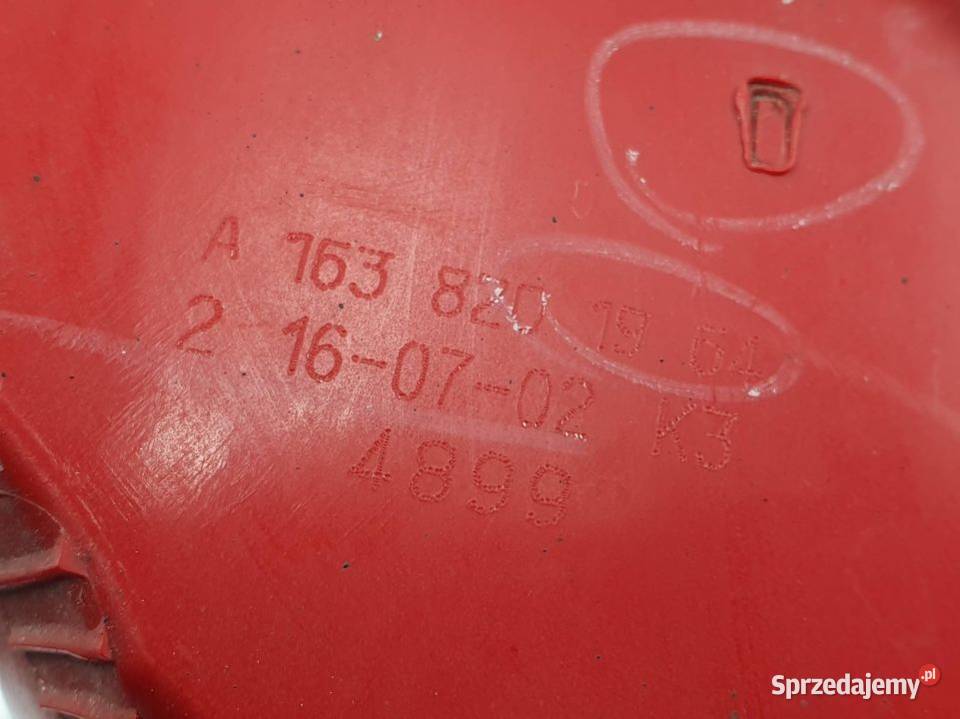 LAMPA LEWA TYŁ MERCEDES ML W163 A1638201964 osobowe Lipno sprzedam