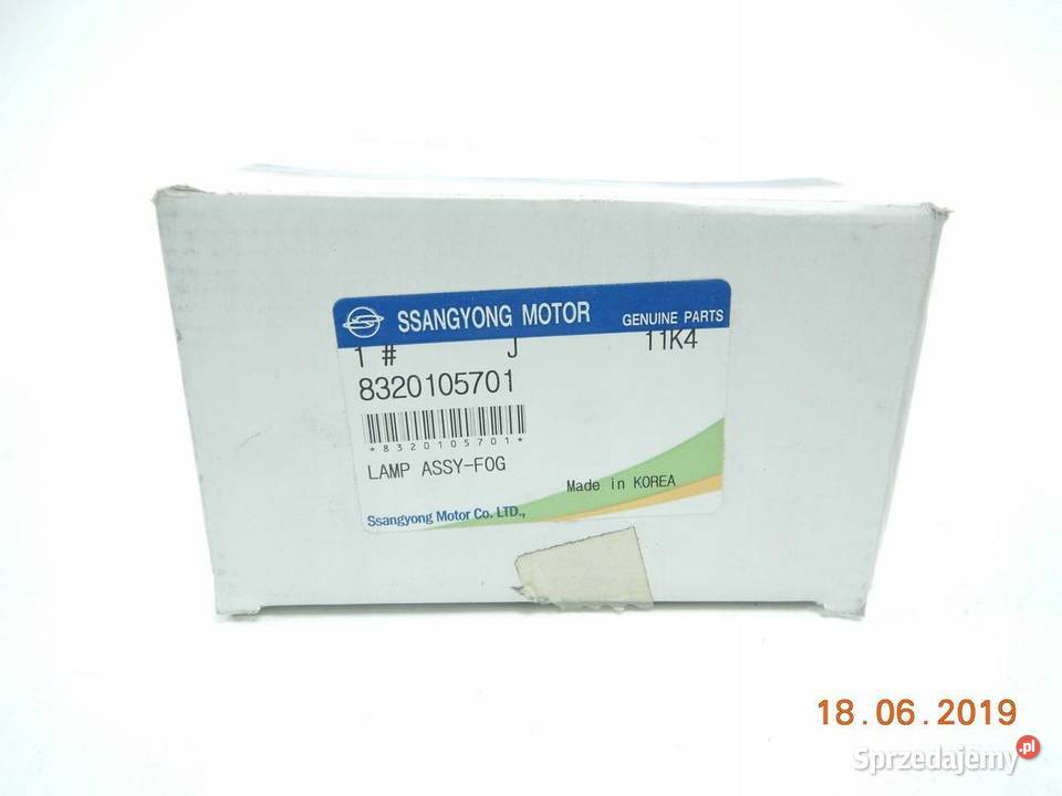 HALOGEN LEWY SSANGYONG MUSSO 9305 ORYGINAŁ ASO