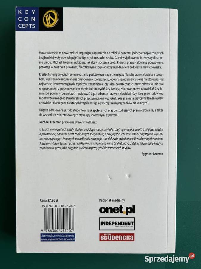 Prawa człowieka Michael Freeman lubelskie Lublin sprzedam