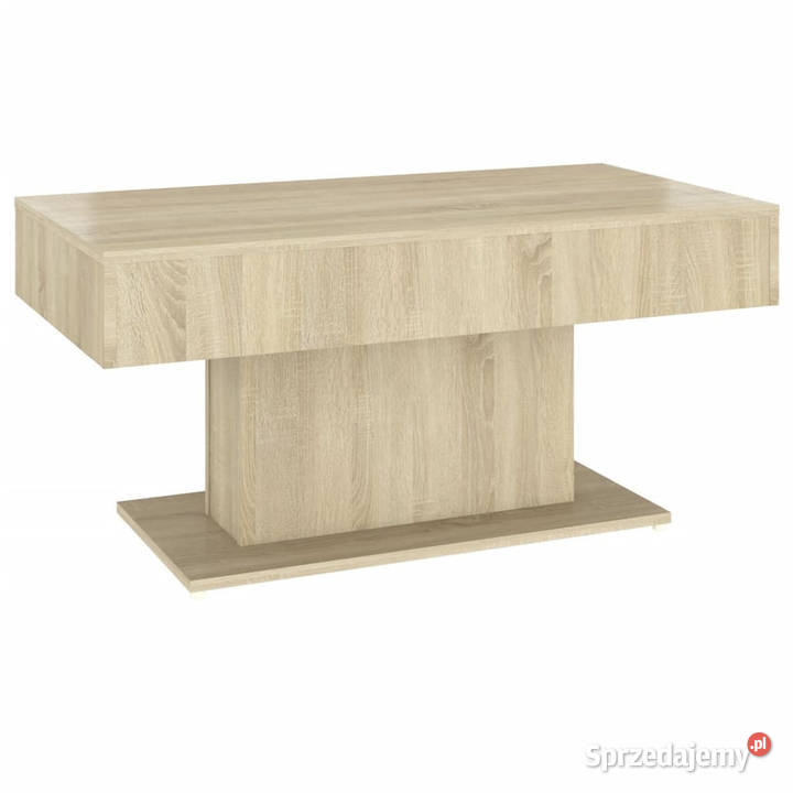 Stolik kawowy dąb sonoma 96x50x45 materiał Warszawa