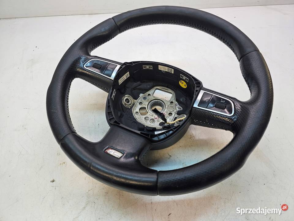 KIEROWNICA SKÓRA MULTIFUNKCJA S LINE AUDI A4 B8 śląskie Przystajń
