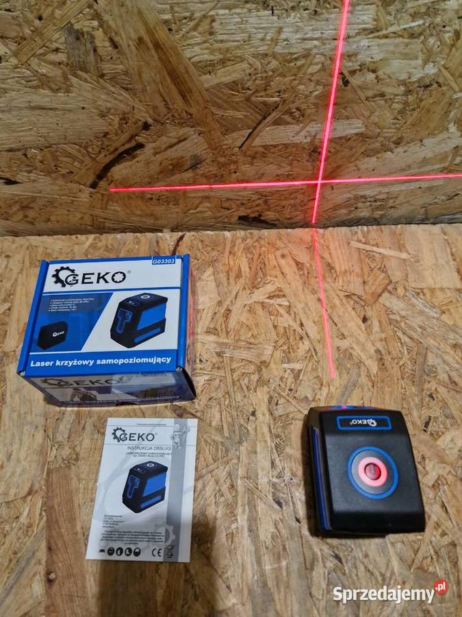 Laser krzyżowy samopoziomujący GEKO G03303 Głogowa