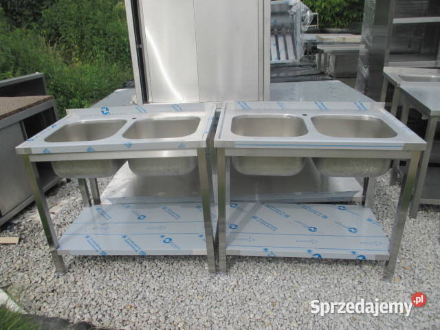 Zlew Gastronomiczny 2 Komorowy 1006085 stal sprzedam