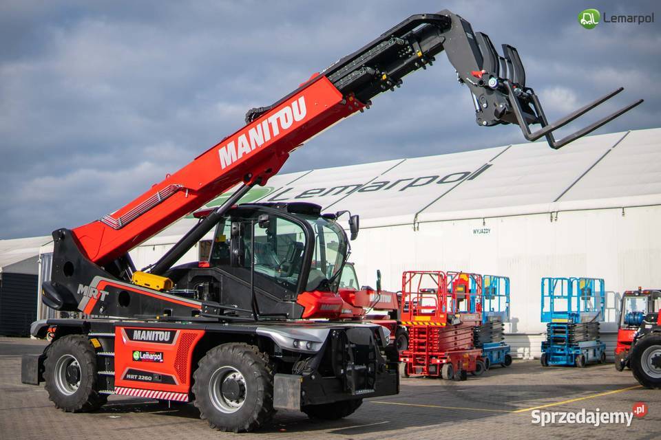 Ładowarka teleskopowa obrotowa Manitou MRT2260 Rok produkcji 2023 Zator sprzedam