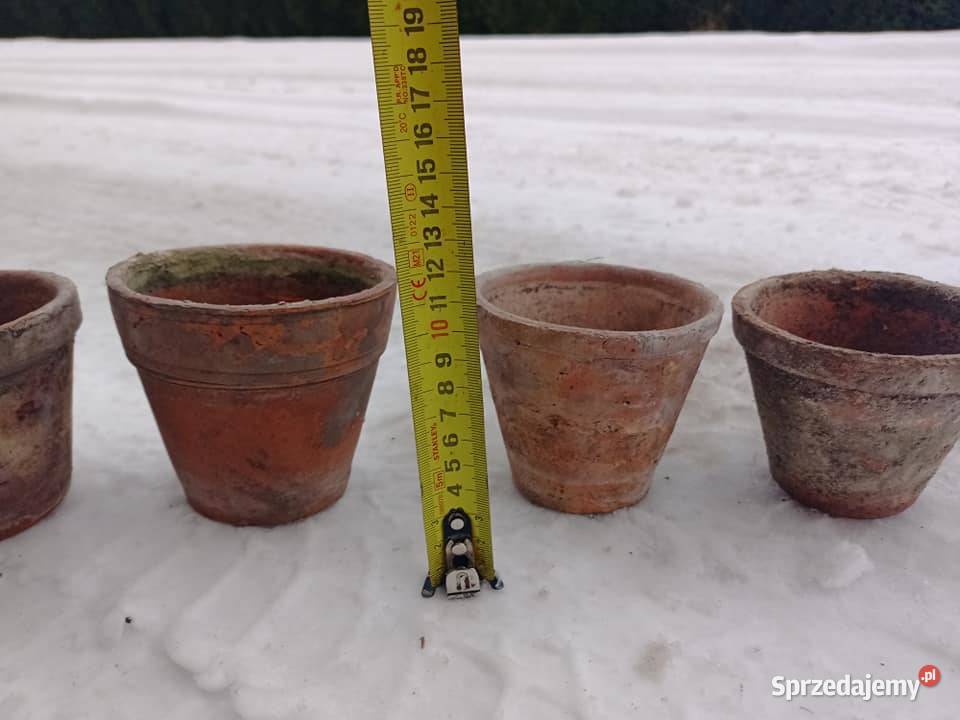 Doniczki gliniane vintage używane stare 5070 Warszawa
