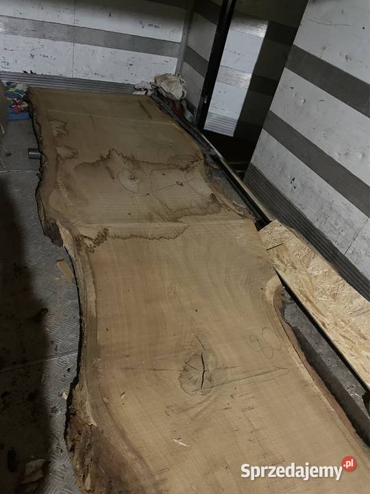 Monolith oak dąb suchy 89x102x200x7 stół blat mazowieckie Przysucha