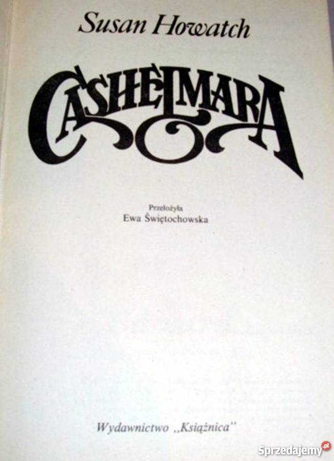 CashelmaraSusan Howatch literatura piękna - proza zagraniczna Katowice