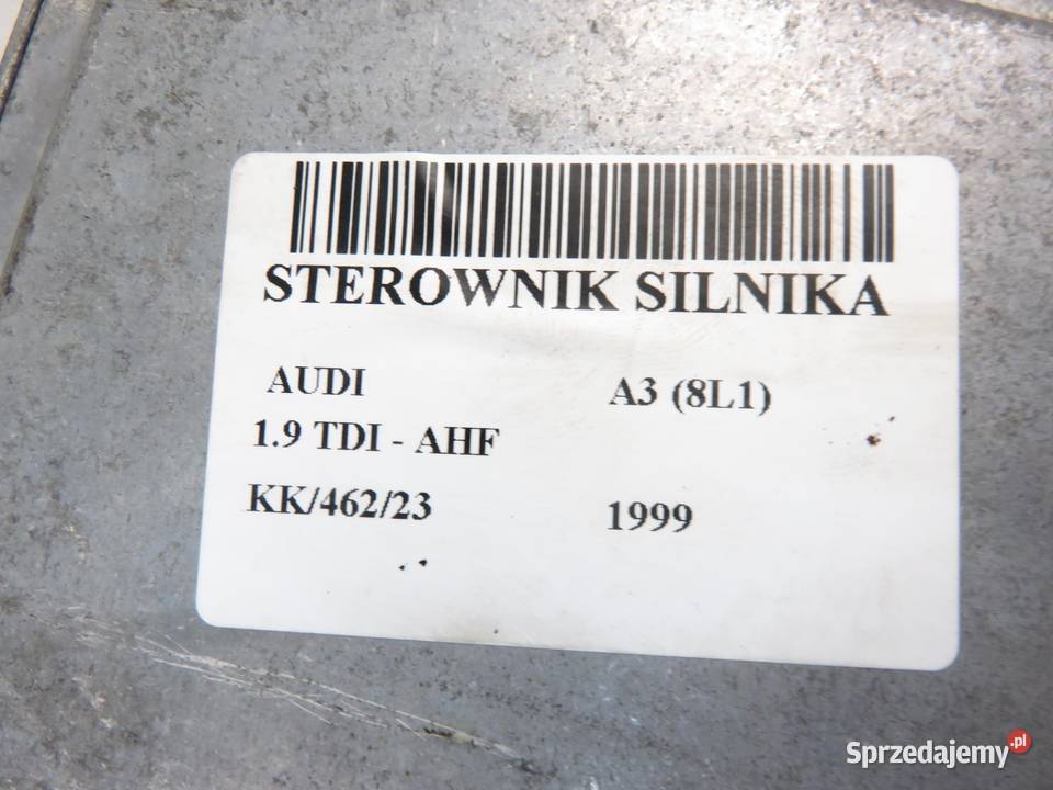 STEROWNIK A3 8L 19 TDI 038906018BP 0281001848 małopolskie