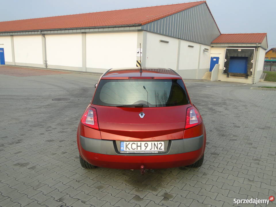 RENAULT MEGANE II 2003 GAZ SUPER STAN hak Chrzanów