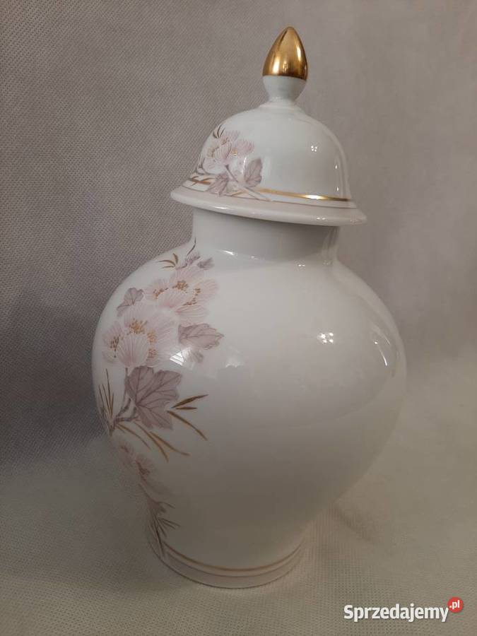 Porcelanowa amfora niemiecka Kaiser sygnowana Inowrocław