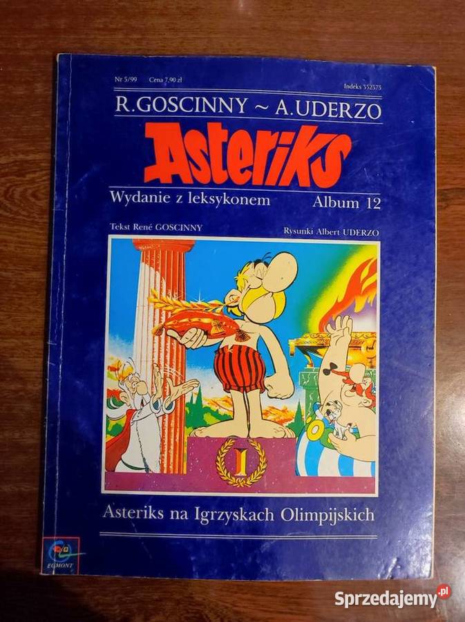 komiks Asterix Asteriks na Igrzyskach Kielce