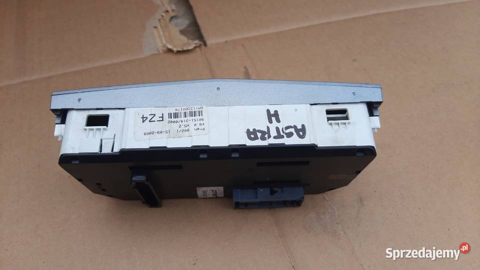 panel sterownia nawiewem klimatyzacji Opel Astra Dębno