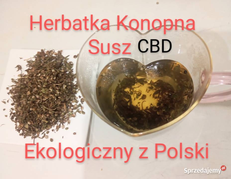 Herbata Konopna Susz Konopny 100NATURA CBD 100g