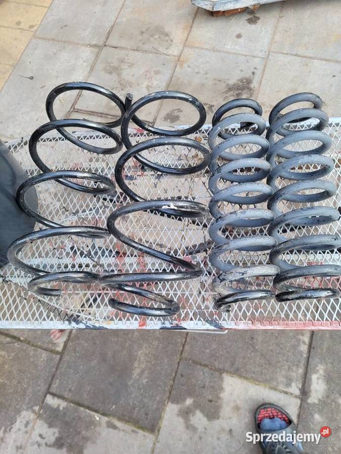 Sprężyny BMW E90 przód tył komplet Sprężyny zawieszenia śląskie Wodzisław Śląski sprzedam