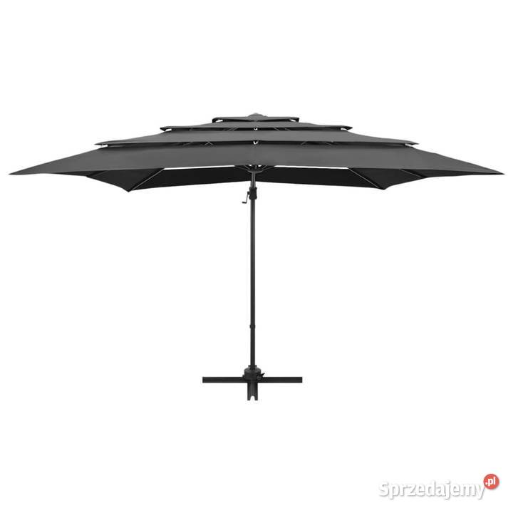 4poziomowy parasol na aluminiowym słupku Warszawa sprzedam