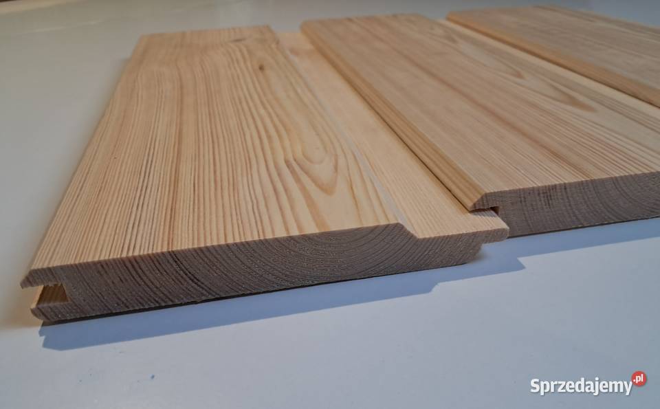 Elewacja drewniana boazeria podbitka sosna sprzedam