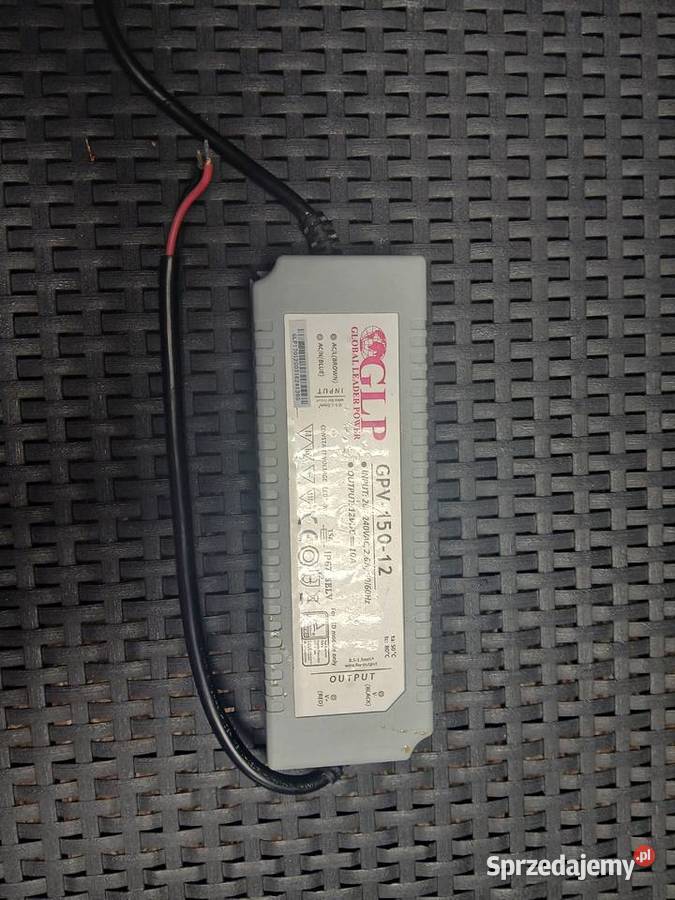 Zasilacz LED 12V 120W GPV 15012 GPV hermetyczny Ozorków sprzedam