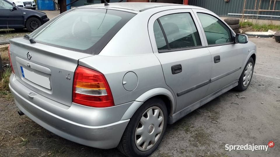 Opel Astra 2 G 2001 r Elegance 16 benzyna gaz elektryczne lusterka Kalisz