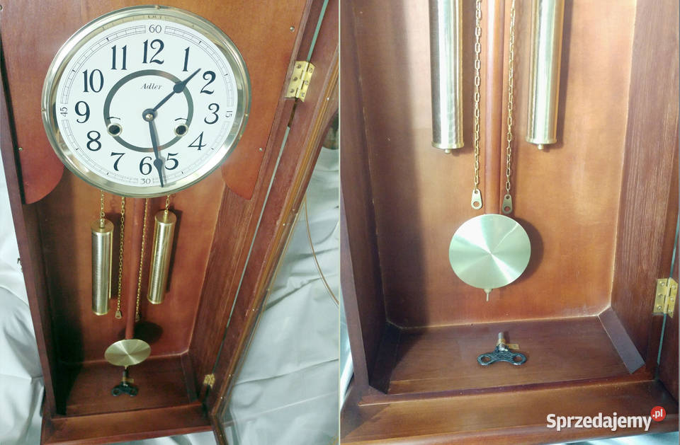 Zegar Adler retro mechaniczny nakręcany z Wrocław