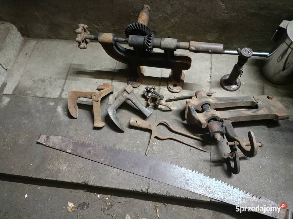 wiertarka kowalska imadło kowalskie Izbica Kujawska sprzedam