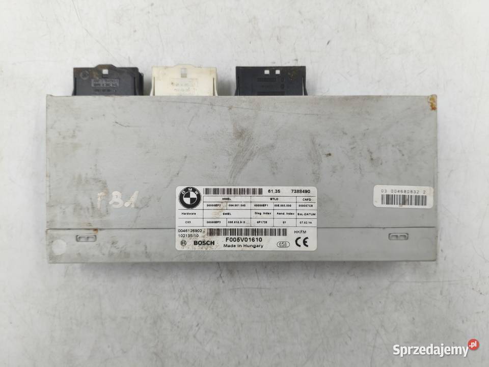 Moduł Sterownik Klapy Bagażnika BMW 2 F45 X1 F48 Komputery Wyszków