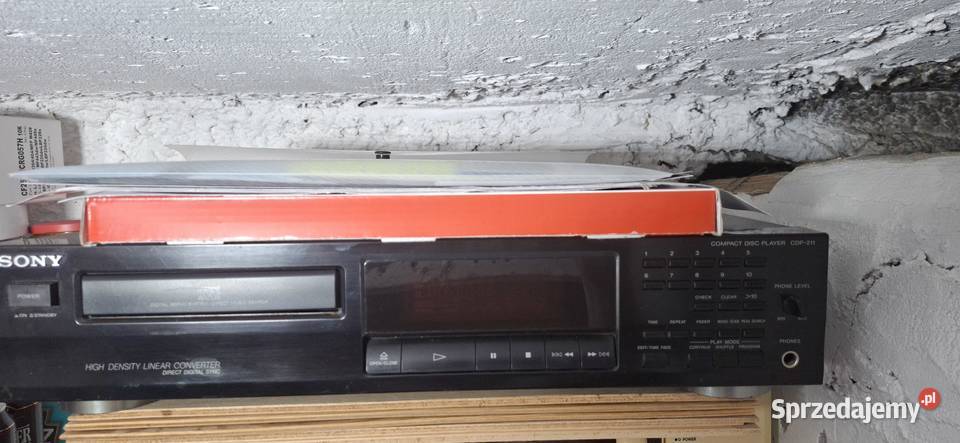 CD SONY CDP211 z lat 90tych Sprawny Odtwarzacze CD i MD Zielona Góra