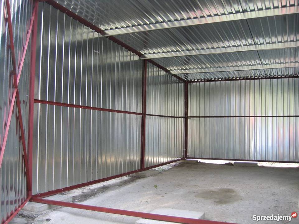 Garaż blaszany Blaszak blaszaki garaże blaszane Kraków sprzedam