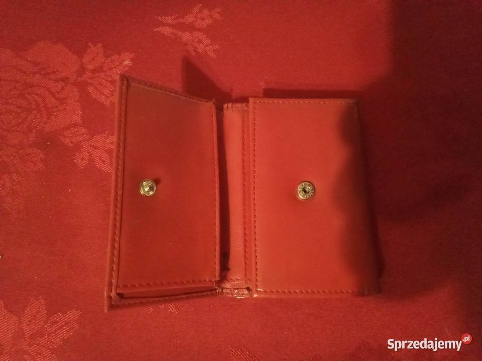 Mały portfel czerwony Nicole Pozostałe Warszawa