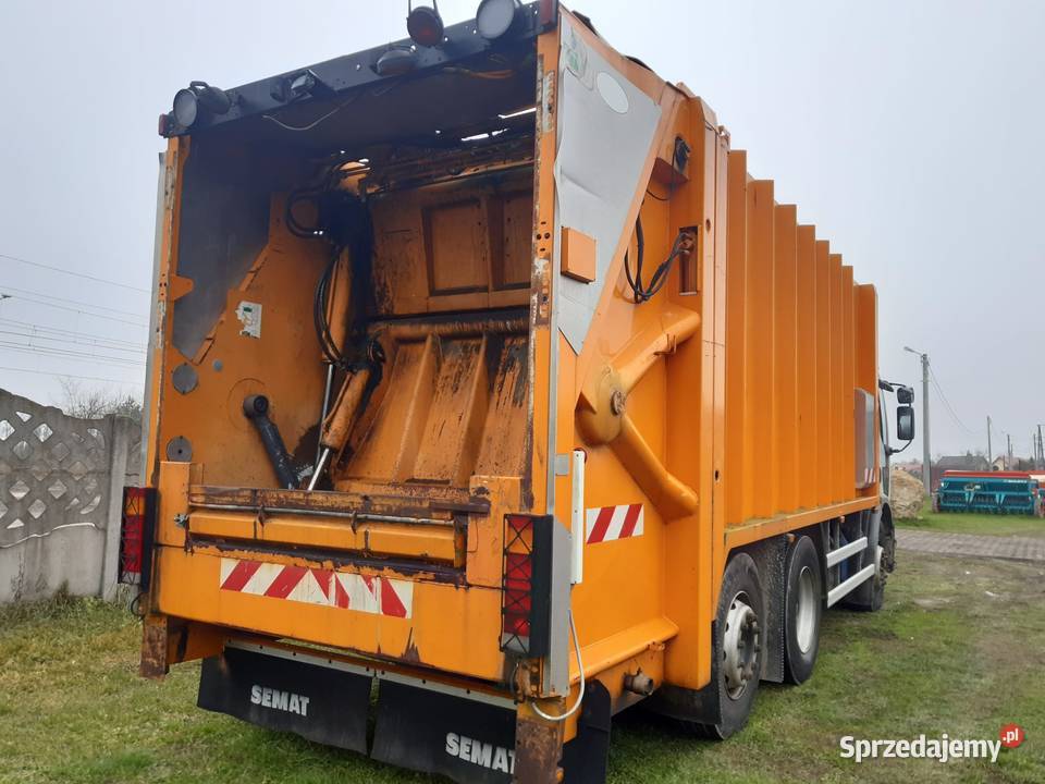 Renault 370 śmieciarka komunalna benzyna+CNG