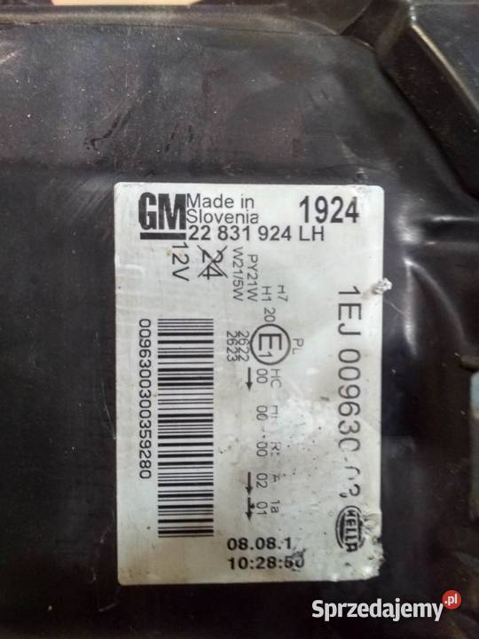 Lampa Opel Insignia lewa prawa tyl przod Części samochodowe Chełm sprzedam