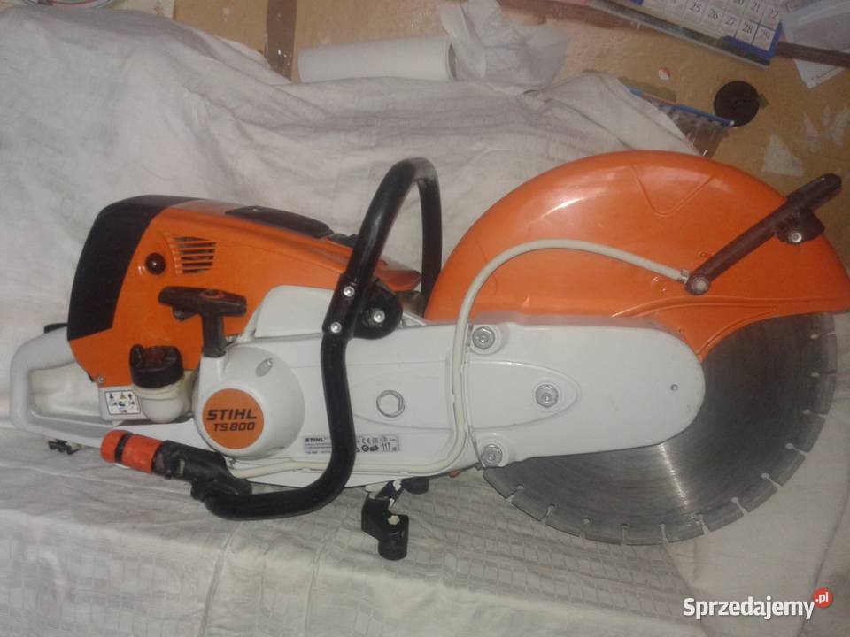 Największa pila przecinarka STIHL TS 800 68 Ostrowiec Świętokrzyski