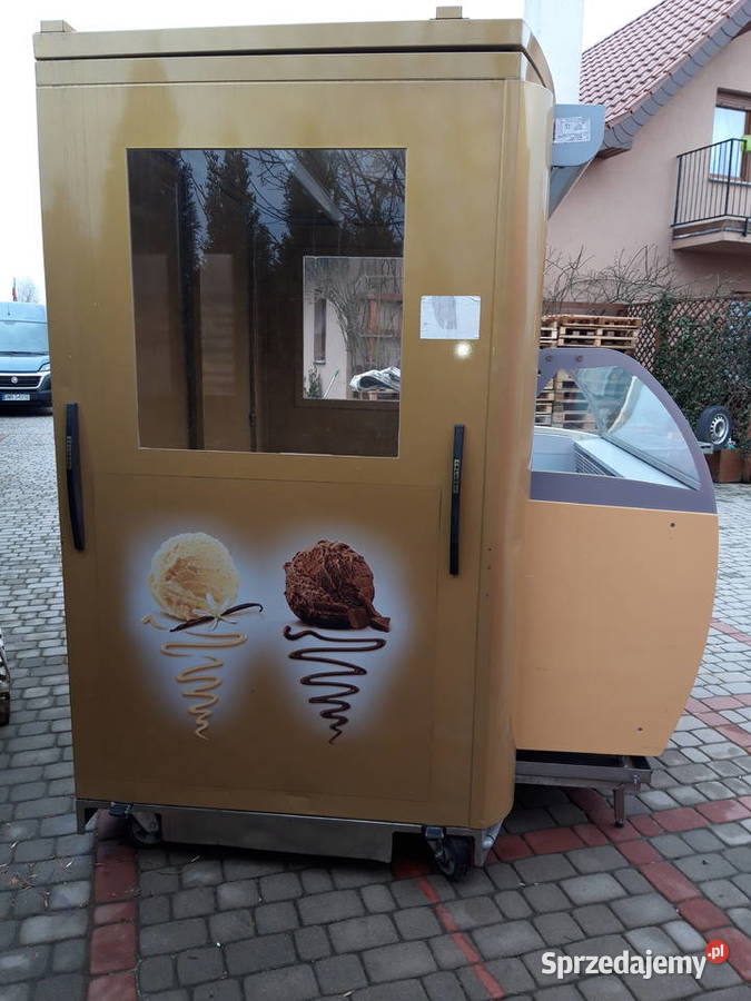 Wózek do lodów mini kiosk lodów witryna Wrocław sprzedam