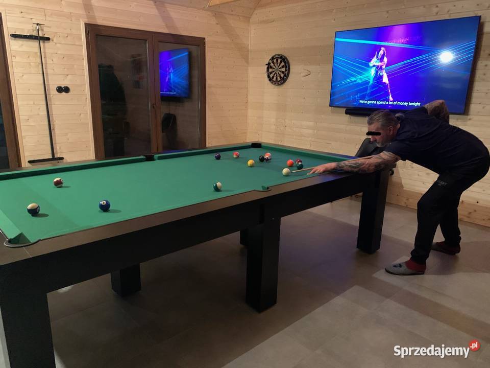 Stół Bilardowy Klasyk z blatem nakrywającym 7 ft Sport i Wypoczynek Leszno