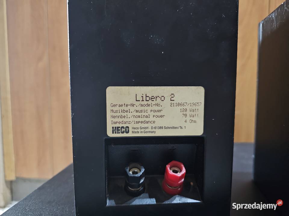 Kolumny HECO Libero 2 SubwooferSatelity lubuskie sprzedam