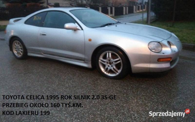 TOYOTA CELICA VI MASKA PRZÓD GT4 ST205 GTFOUR Rok produkcji 1994 Motoryzacja małopolskie Tarnów