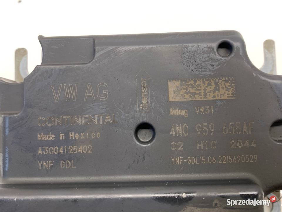 SENSOR AIRBAG AUDI A6 C8 4N0959655AF CZUJNIK osobowe