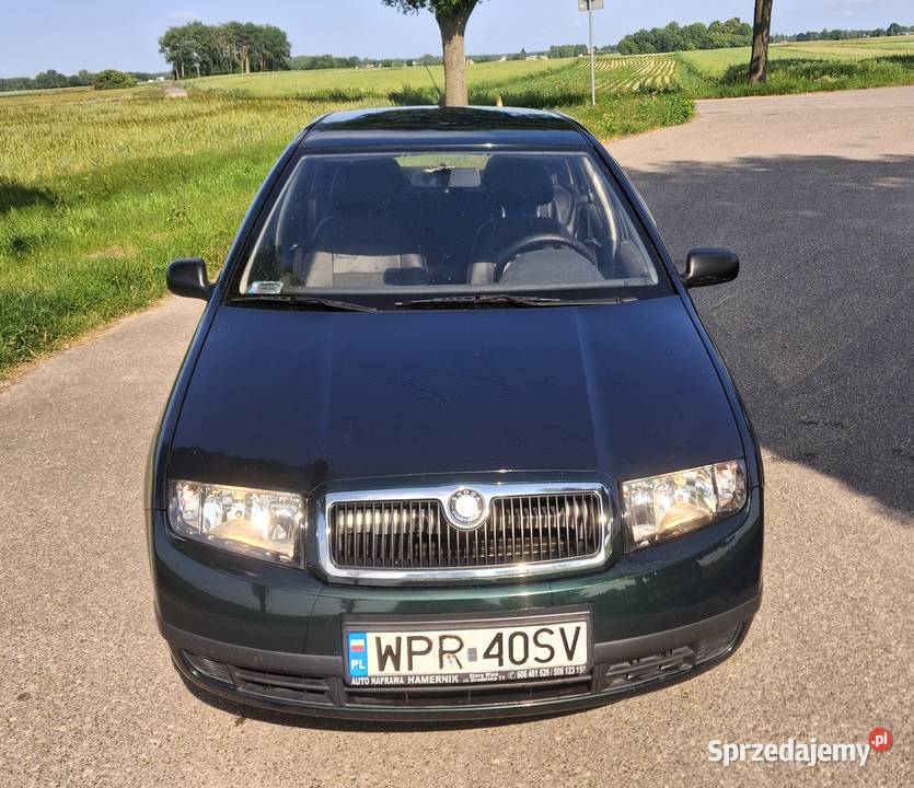 Skoda Fabia 12 12v benzyna 60 2003r stan nieuszkodzony Borki