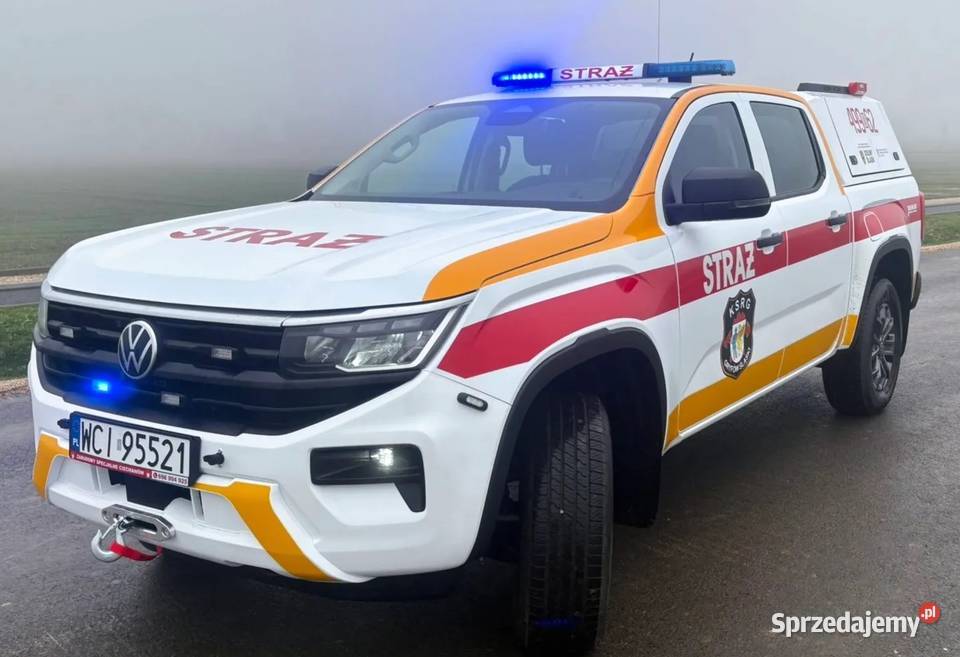 Volkswagen Amarok STRAŻ Specjalny POŻARNICZY Ciechanów