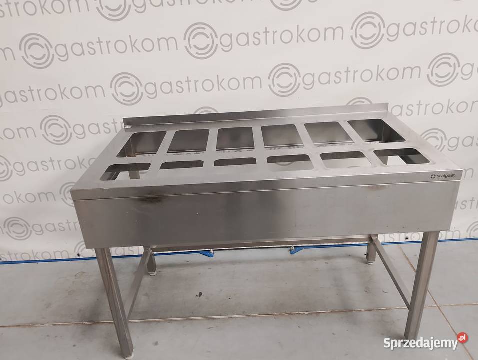 Stół z otworami na pojemniki GN 18x16 6x13 6x16 Gastronomia Wrocław