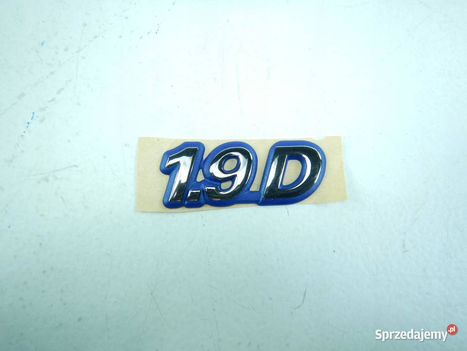 EMBLEMAT NAKLEJKA FIAT BRAVA BRAVO 19D ORYGINAŁ