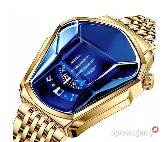 DIAMENT Nietypowy Męski Zegarek Złoto Srebro Sosnowiec