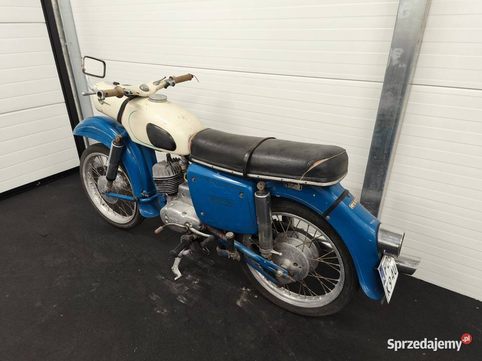 MZ ES 125 z dokumentami Ociąż