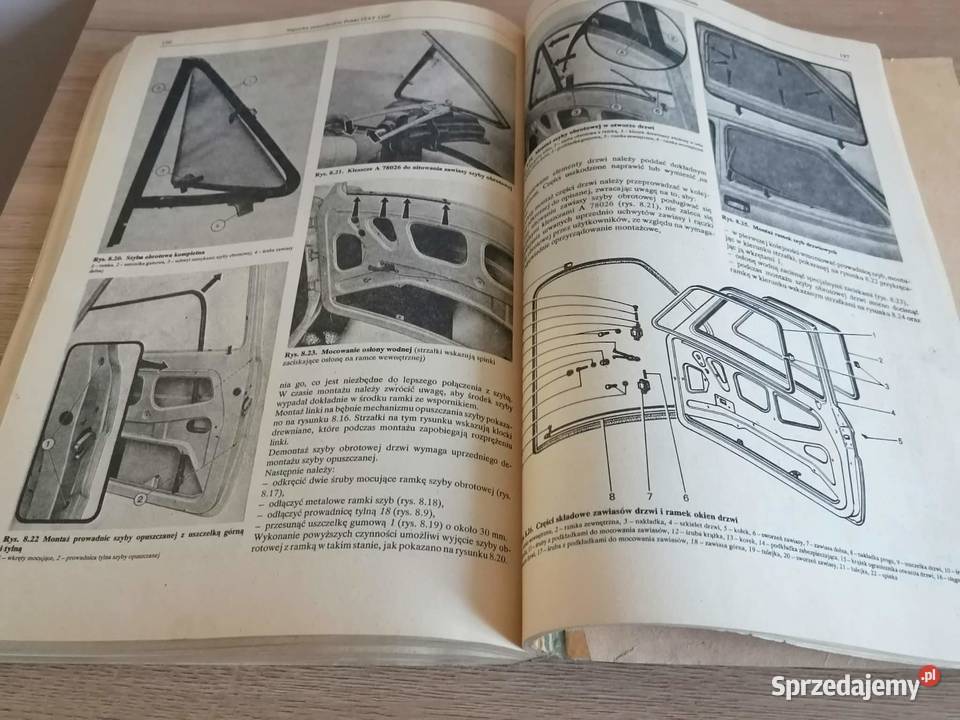 Dwa Poradniki Kultowe Fiat 126p 1985 1987 Wałbrzych