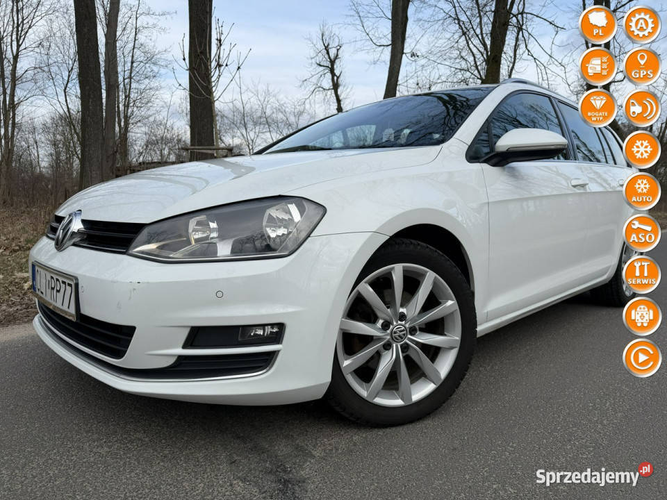 Volkswagen Golf VII 20 TDI 150 Automat DSG Super wspomaganie kierownicy Józefkowo sprzedam