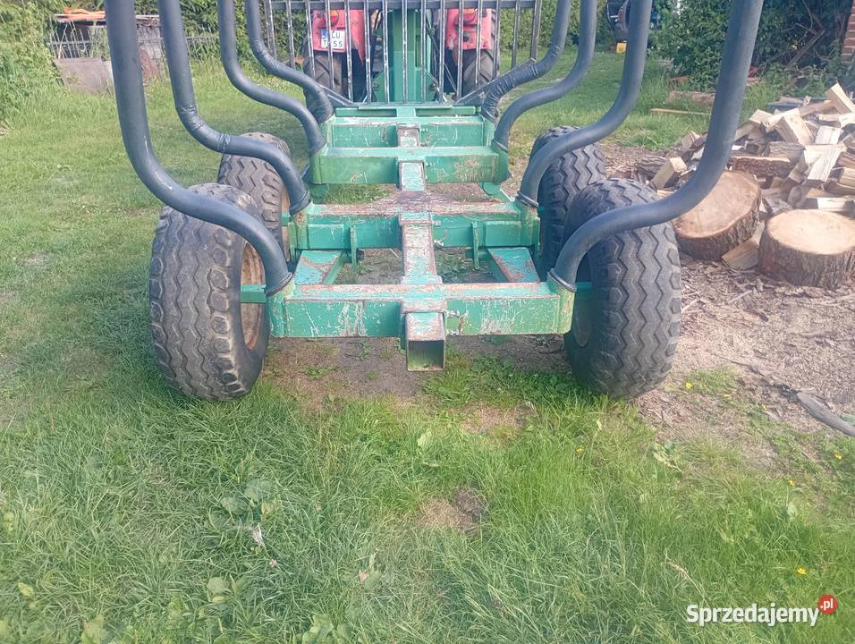 Przyczepa leśna z HDS 6 tonowa Lubaczów