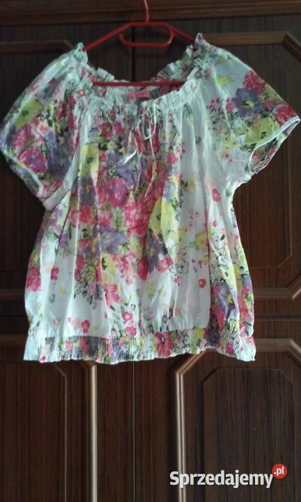 Bawełniana bluzka w kwiaty Next 16 Katowice sprzedam